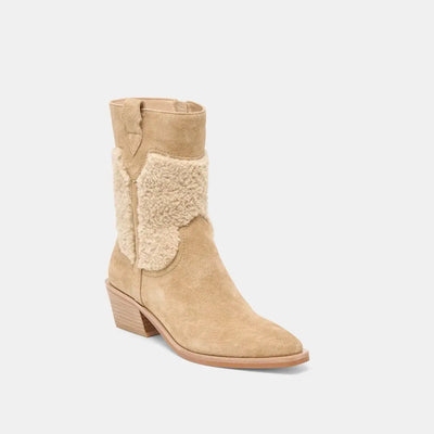 Salil Plush Suede Boot - Beloved Boutique
