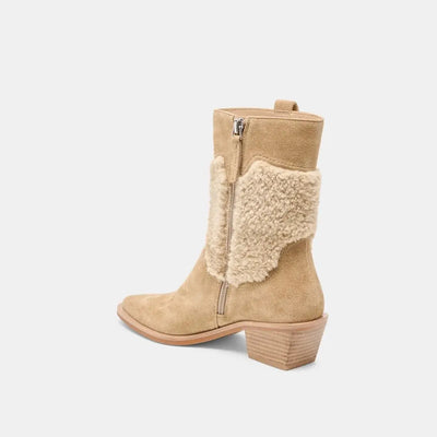 Salil Plush Suede Boot - Beloved Boutique