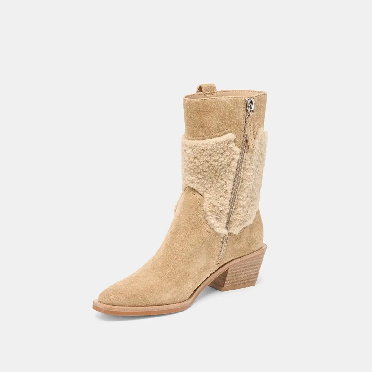 Salil Plush Suede Boot - Beloved Boutique