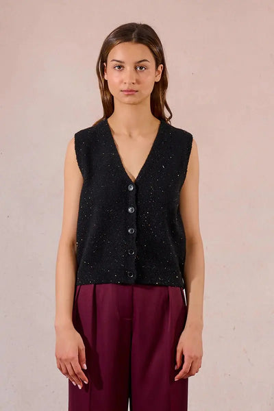 Scout Sleeveless Cardigan - Beloved Boutique