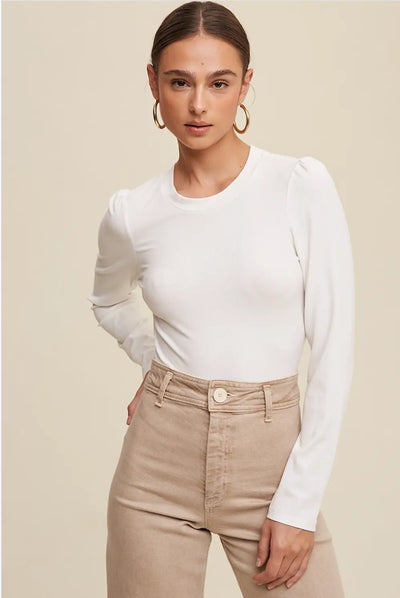 Cross Ribbed Top