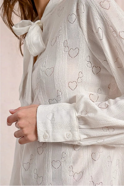 Heart Blouse MOLLY BRACKEN