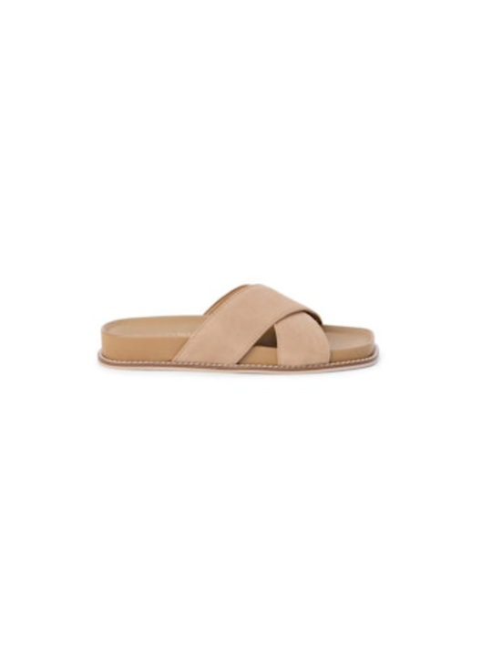 Hannah Suede Sandal - Beloved Boutique 