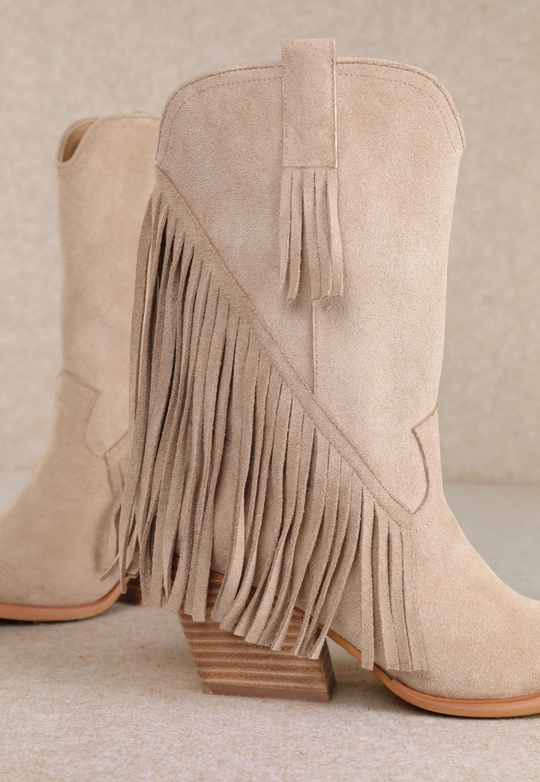 Brynlee Fringe Western Boot