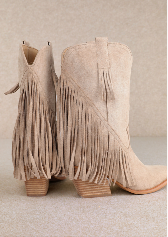 Brynlee Fringe Western Boot