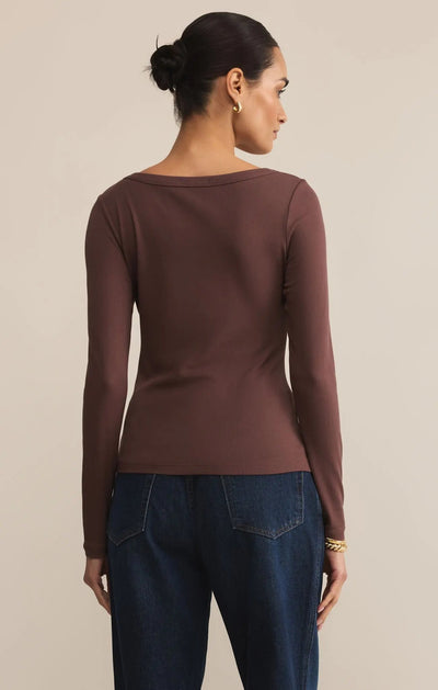 Second Skin Scoop Neck Top - Beloved Boutique