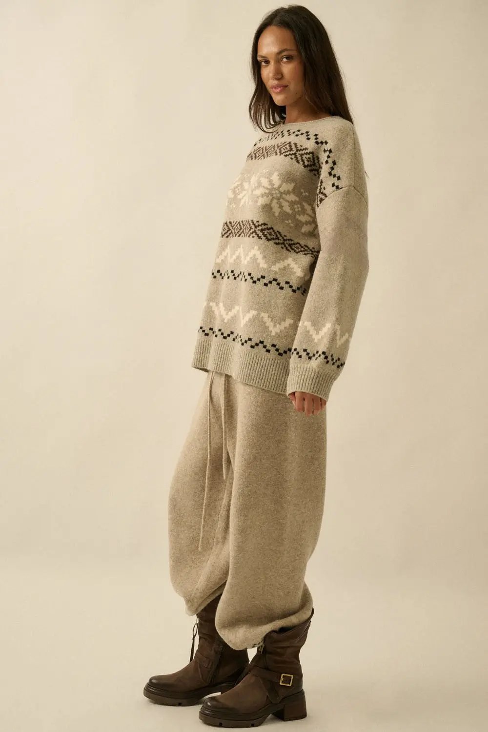 Snowflake Alpine Sweater Promesa
