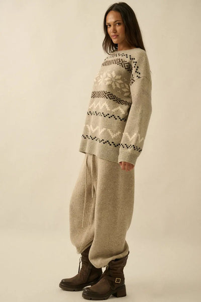 Snowflake Alpine Sweater Promesa