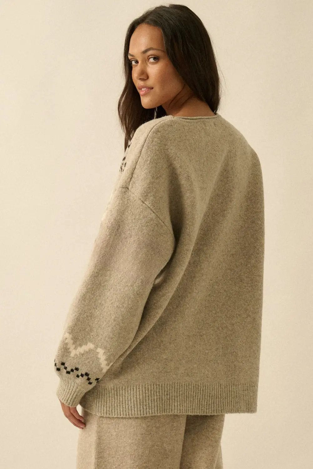 Snowflake Alpine Sweater Promesa