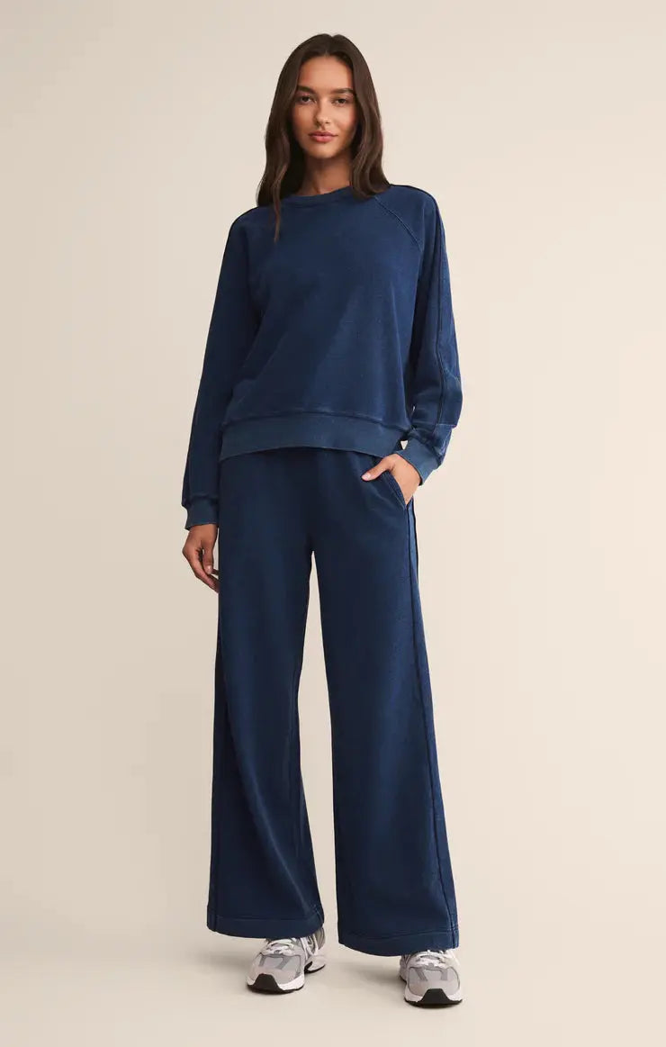 Sport Stripe Boyfriend Sweatshirt Z Supply