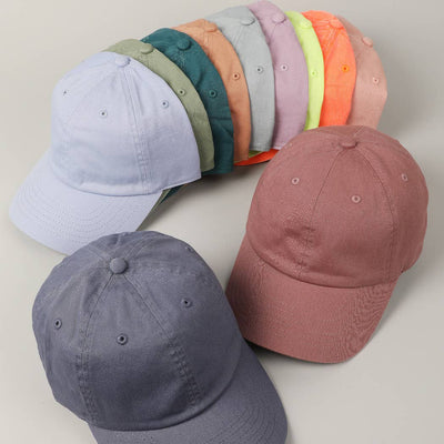 Stone Washed Baseball Cap - Beloved Boutique
