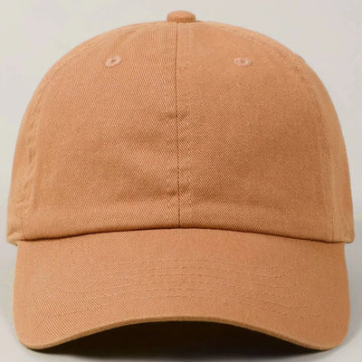 Stone Washed Baseball Cap - Beloved Boutique