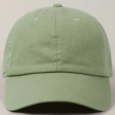 Stone Washed Baseball Cap - Beloved Boutique