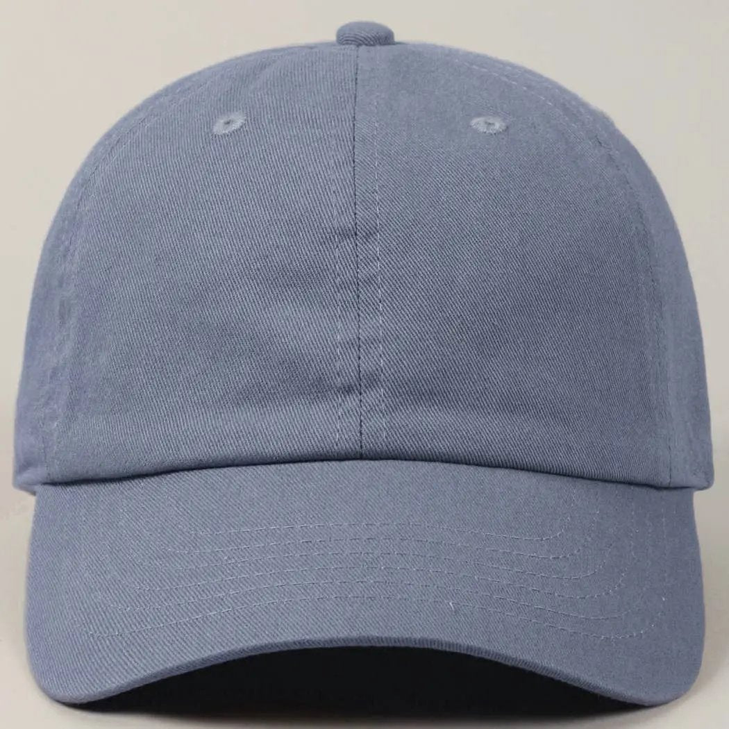 Stone Washed Baseball Cap Fashion City