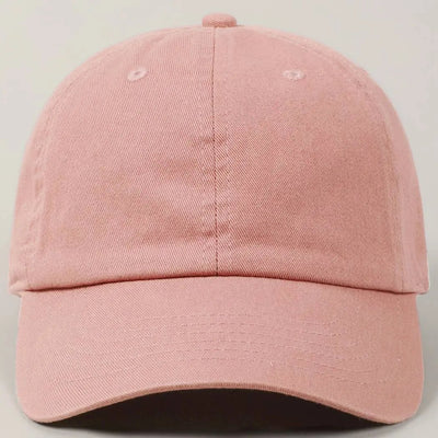 Stone Washed Baseball Cap Fashion City