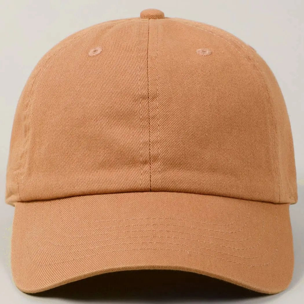 Stone Washed Baseball Cap Fashion City