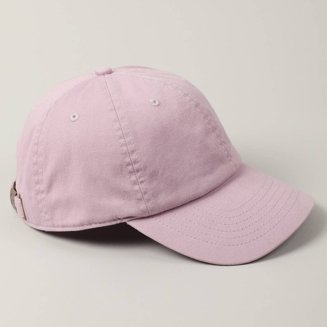Stone Washed Baseball Cap - Beloved Boutique