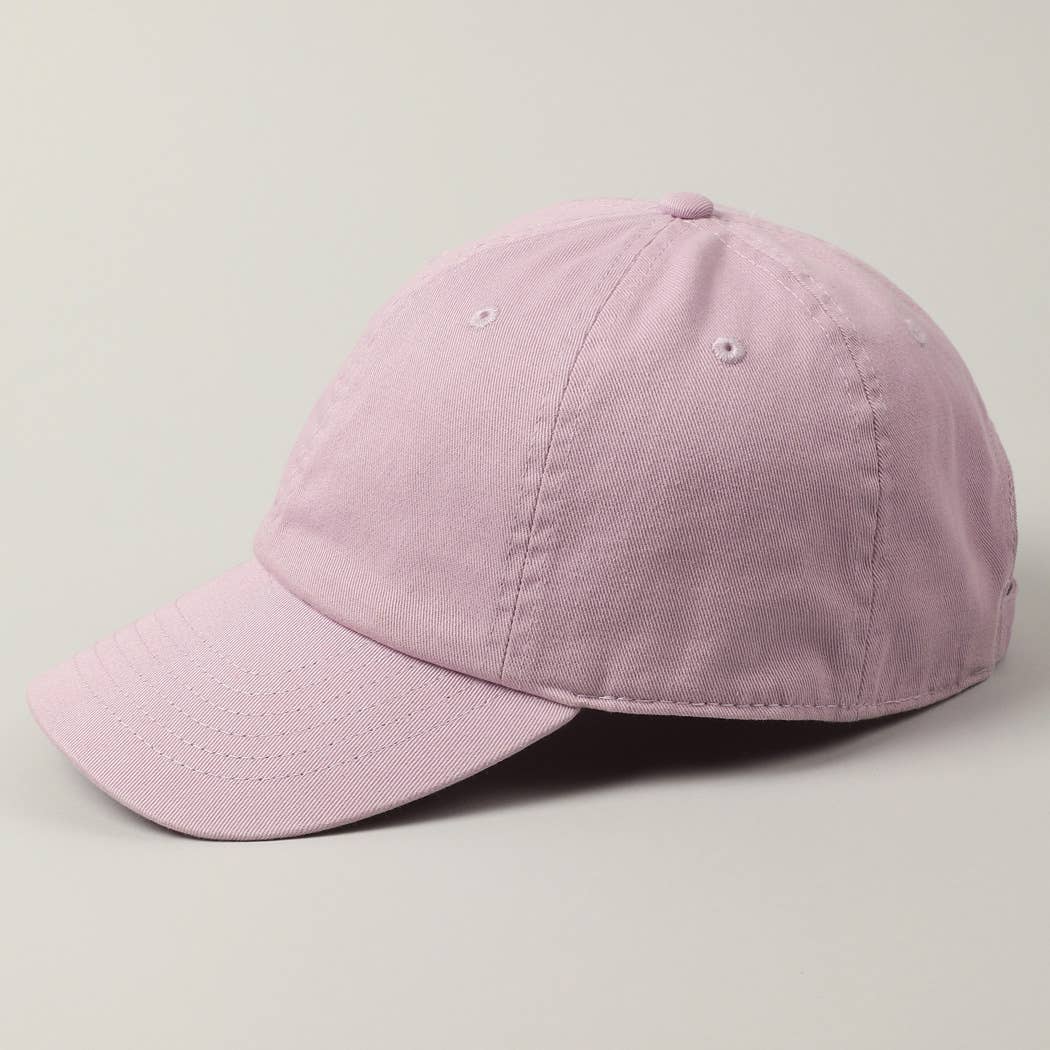 Stone Washed Baseball Cap - Beloved Boutique