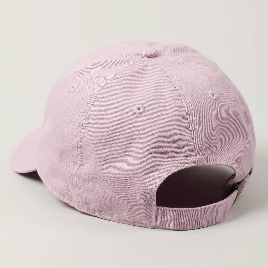 Stone Washed Baseball Cap - Beloved Boutique