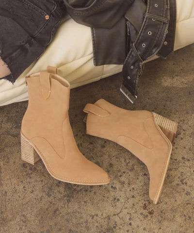 Tara Camel Boot