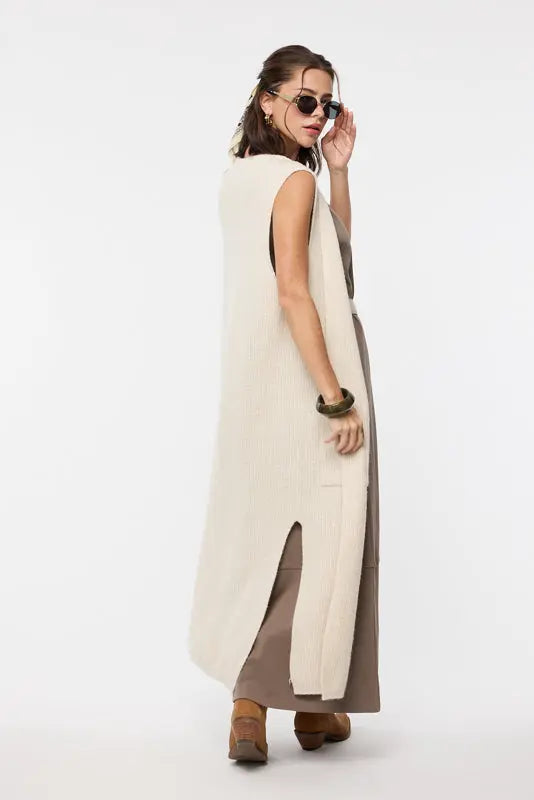 Tate Cardigan Vest - Beloved Boutique 