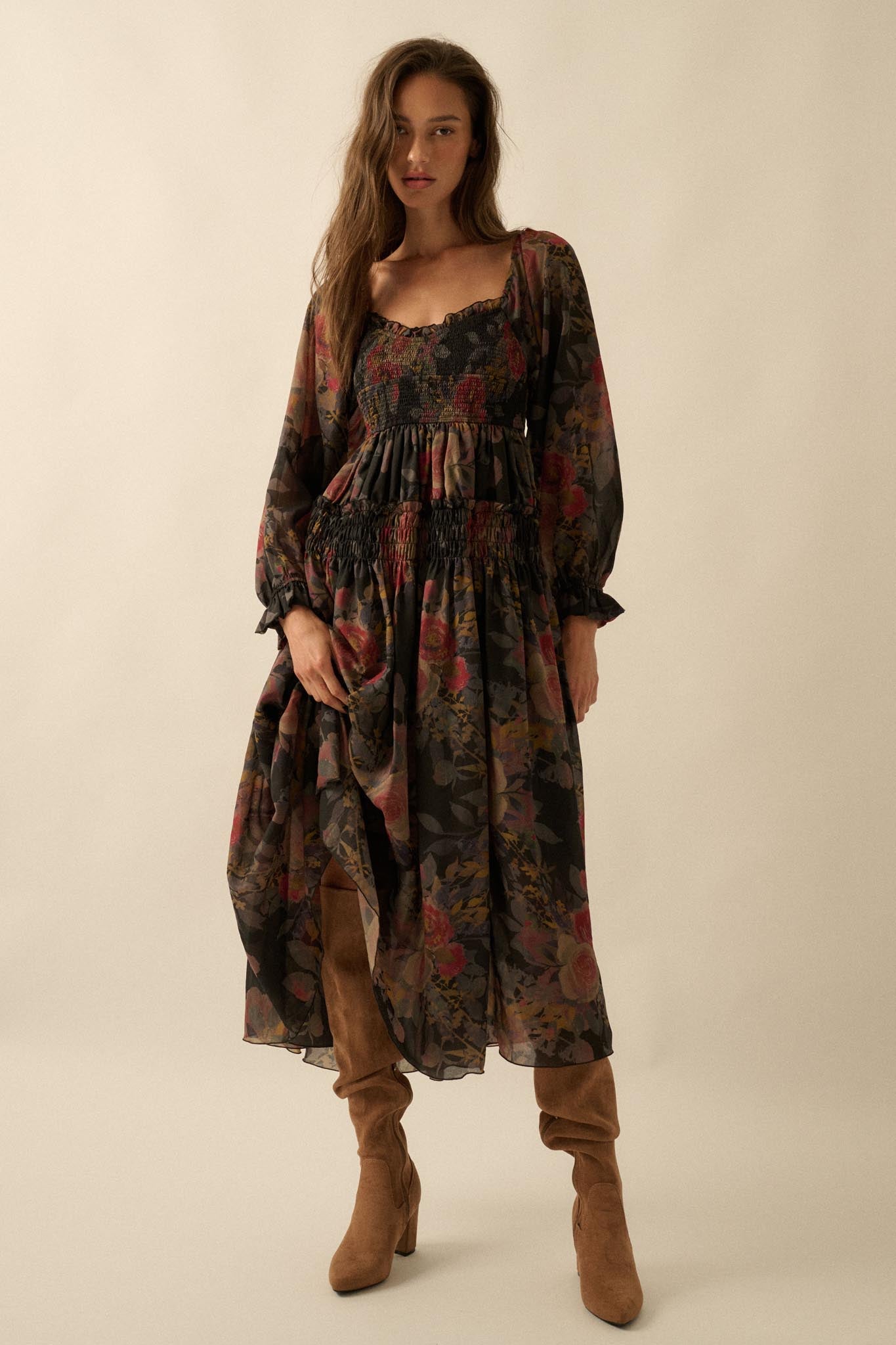 Myrtle Smocked Dress