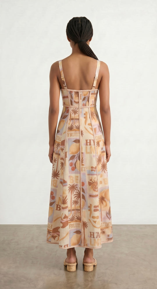 Novalee Midi Dress - Beloved Boutique 