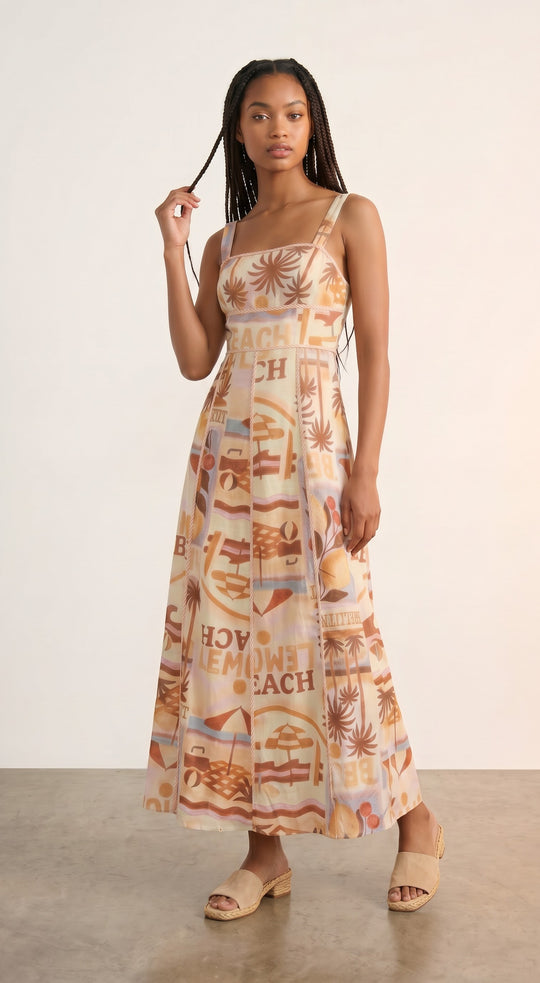 Novalee Midi Dress - Beloved Boutique 