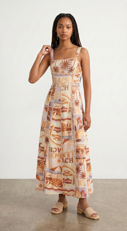 Novalee Midi Dress - Beloved Boutique 