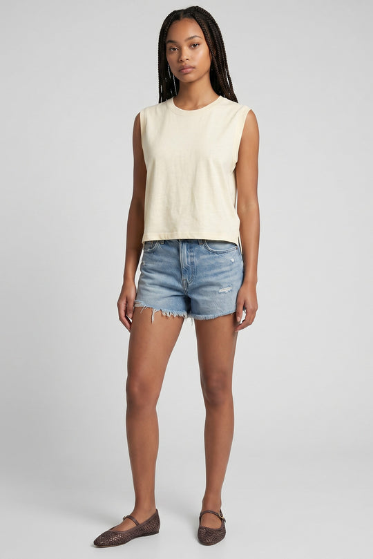 Bryce Slub Top - Beloved Boutique 