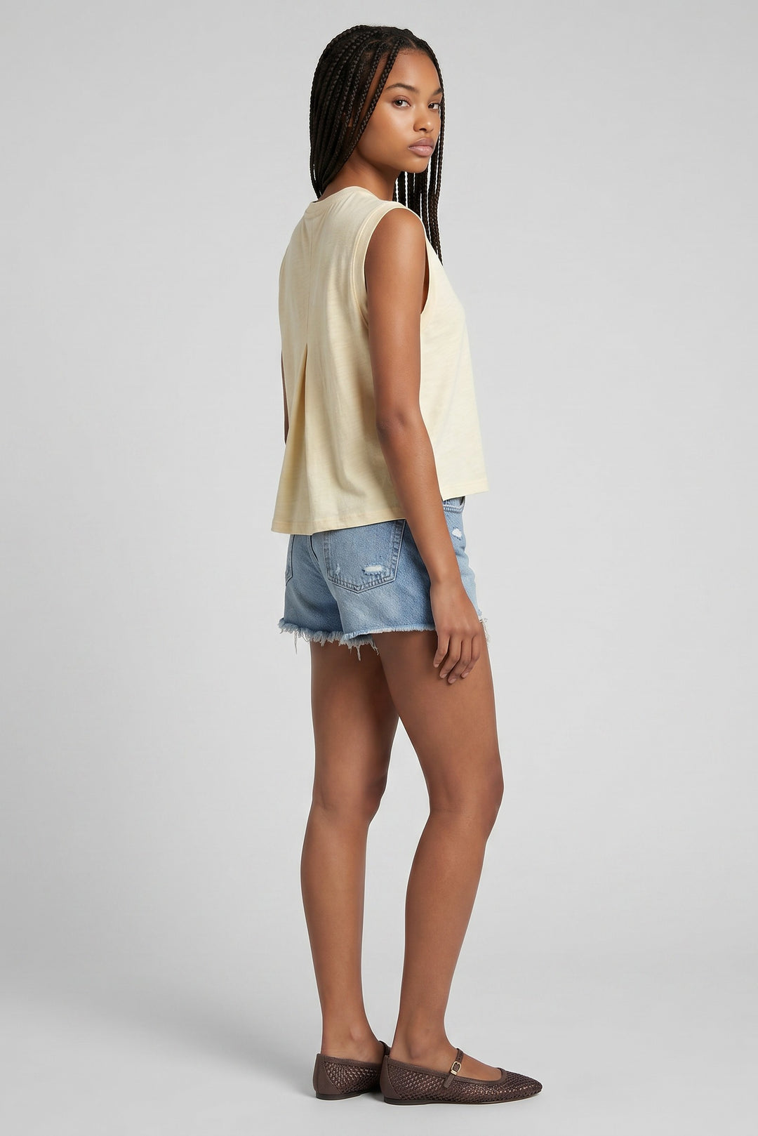 Bryce Slub Top - Beloved Boutique 
