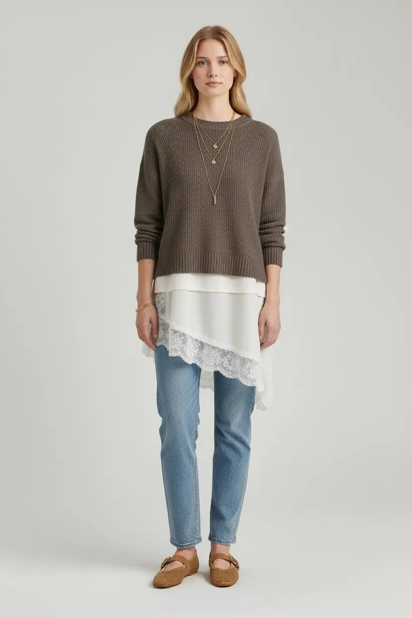 Wren Lace Top - Beloved Boutique 