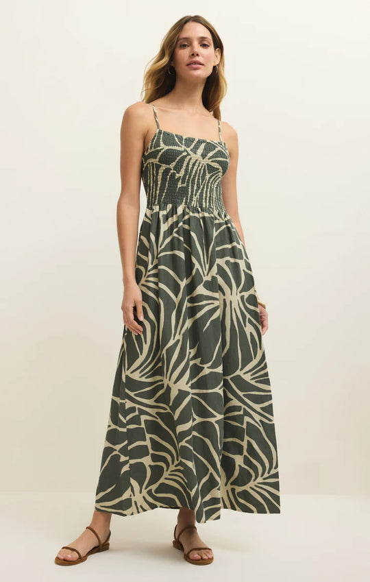 Bayside Tova Palm Midi Dress