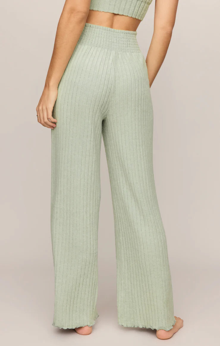 Dawn Smocked Rib Pant