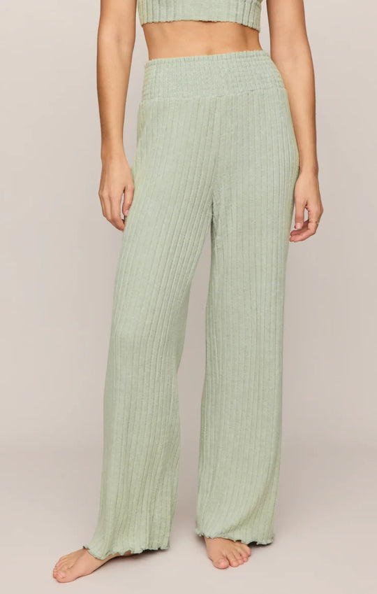 Dawn Smocked Rib Pant