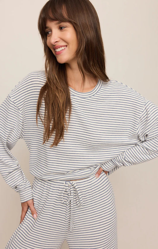 Classic Stripe LS Top