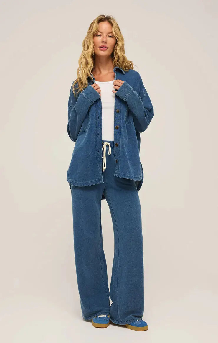 Hunter Knit Denim Pant Z Supply