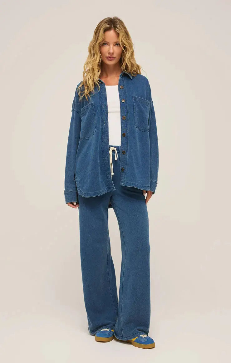 Hunter Knit Denim Pant Z Supply