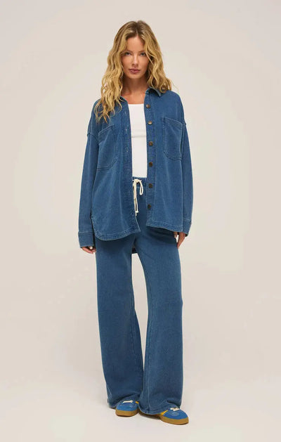 Hunter Knit Denim Pant Z Supply