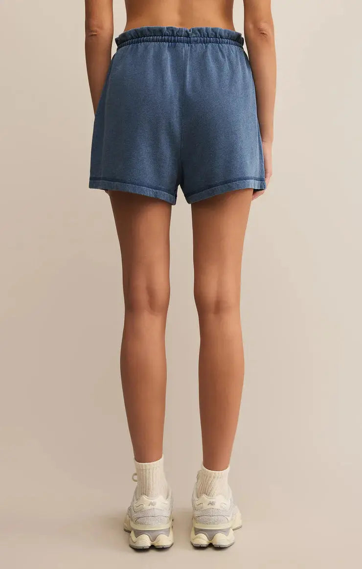Gael Knit Denim Short Z Supply