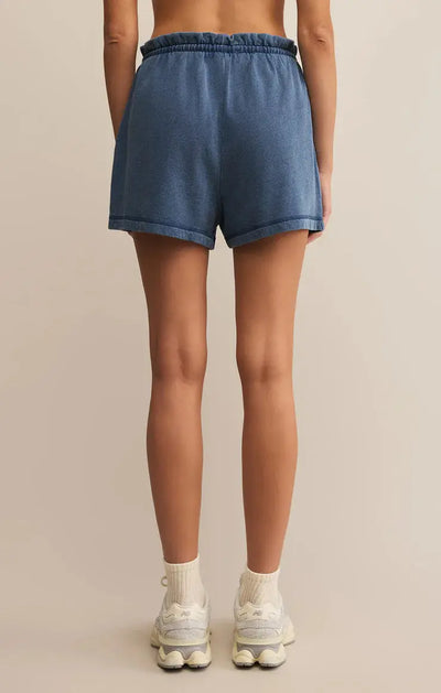 Gael Knit Denim Short Z Supply