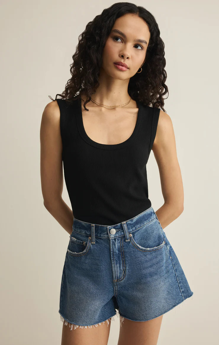 Alex Hi Rise Vintage Denim Shorts