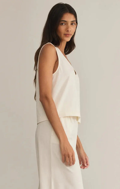 Sloane V-Neck Top Z Supply