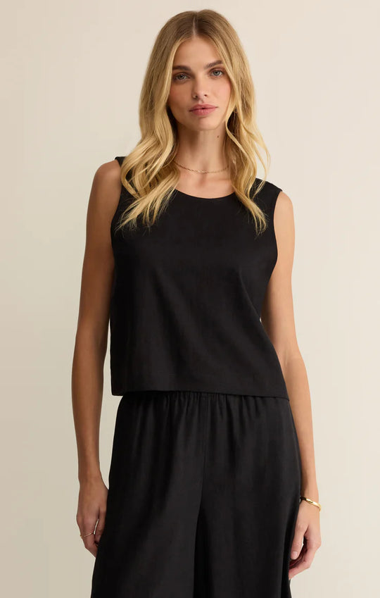 Sloane Linen Top