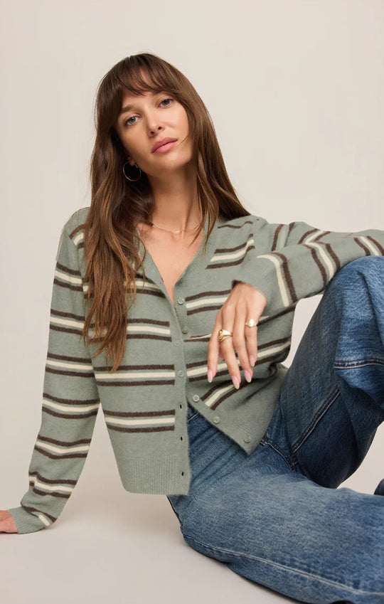 Medina Stripe Cardigan