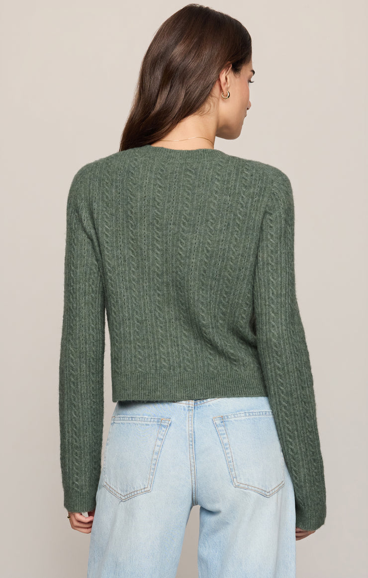 Medina Pointelle Cardigan