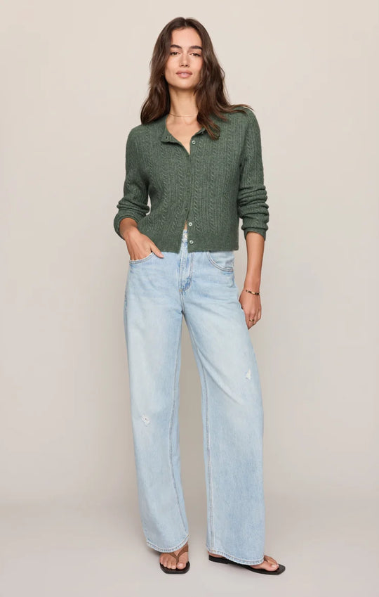 Medina Pointelle Cardigan