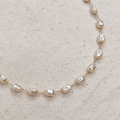 Baroque Pearl Bracelet GoldFi