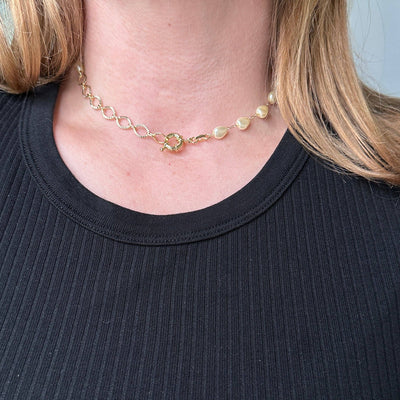 Fancy Baroque Necklace GoldFi