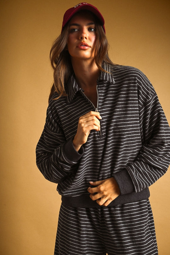 Lakey Half Zip Pullover